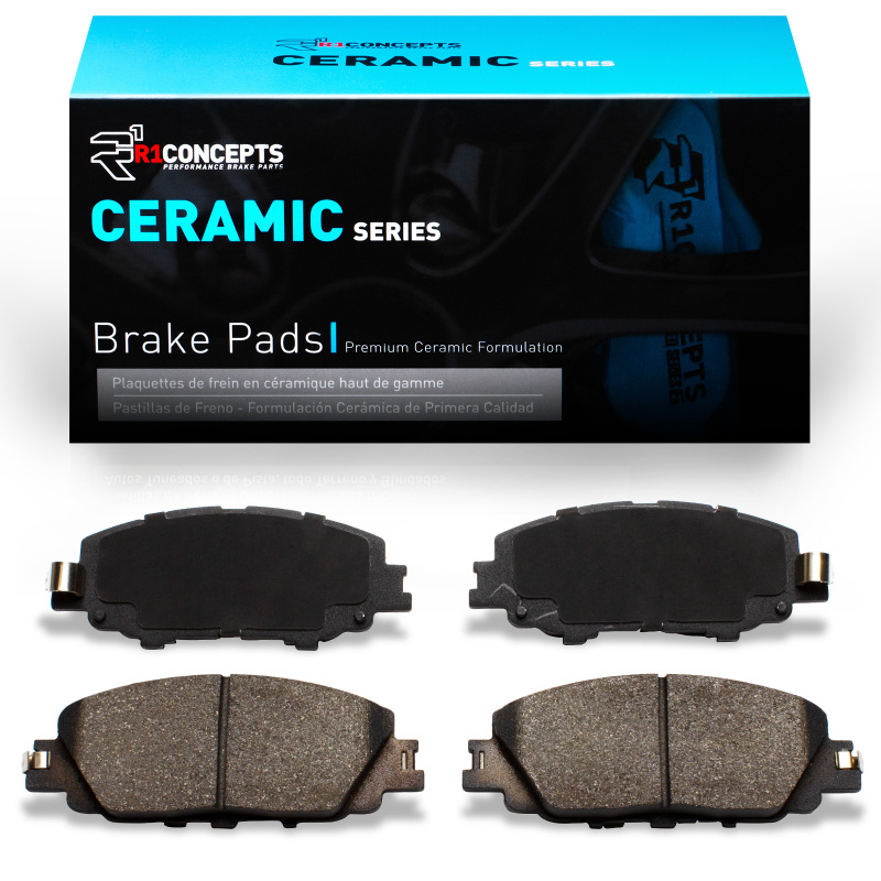 Toyota Prius Brake Pads - Front - R1 Concepts - Ceramic - `19-`26